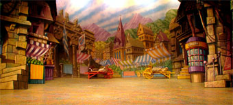 Harlow Playhouse. Cinderella Design - Malvern Hostick Copyright ©. Malvern Hostick. Cinderella.