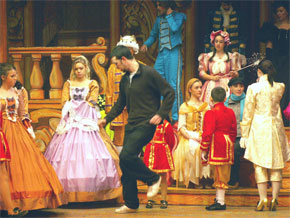 Michael Fentiman. Harlow Playhouse. Cinderella Design - Malvern Hostick Copyright ©. 