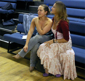 Harlow Playhouse. Oliver Design - Malvern Hostick Copyright ©. Rehearsal. Julia Dale. Lorraine Cuthbertson